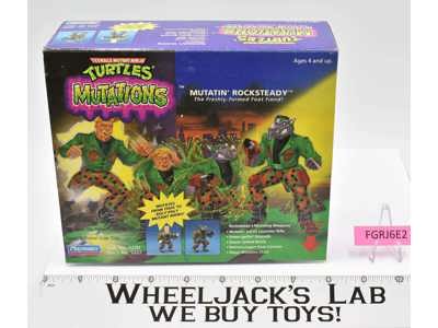 Mutatin' Rocksteady Teenage Mutant Ninja Turtles 1992 Playmates NEW MISB