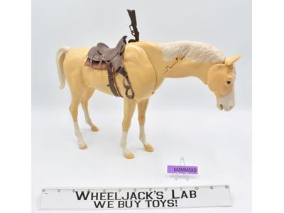 Buckskin Palomino Nodding Horse Johnny West 1973 Marx Action Figure