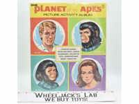 Picture Activity Album #1 Planet of the Apes Vintage Unused