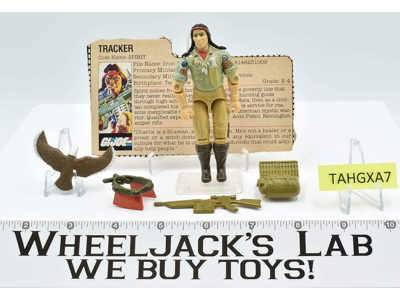 Spirit Tracker V1 100% Complete 1984 GI Joe Hasbro Vintage Action Figure