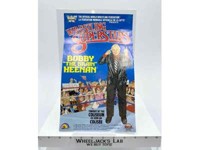 Bobby "The Brain" Heenan Original Poster WWF LJN Wrestling 1985 Vintage