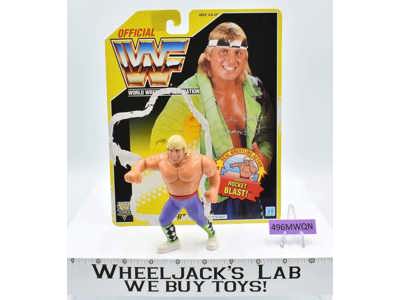 Owen Hart W/CARDBACK 1993 WWF Wrestling Hasbro Action Figures
