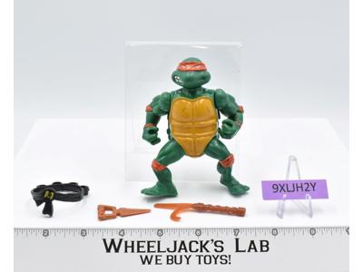 Michaelangelo HARD HEAD Teenage Mutant Ninja Turtle 1988 Playmates Action Figure