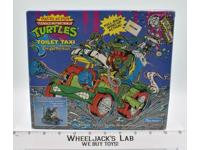 Toilet Taxi 100% Complete W/Box Teenage Mutant Ninja Turtles 1990 Playmates