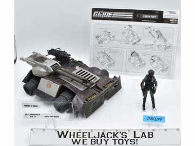 Cobra Fury With Alley-Viper Officer 100% Complete G.I. Joe 2010 Hasbro Vehicle