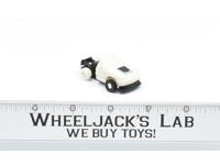Minispy White DECEPTICON FX Car NO SPOKES For Parts WORKS 1985 G1 Transformers