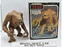 Rancor Monster 100% Complete W/Box Star Wars ROTJ 1984 Kenner Action Figure
