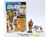 General Hawk V1 100% Complete W/ 22 Cardback 1991 G.I. Joe Vintage Hasbro Figure