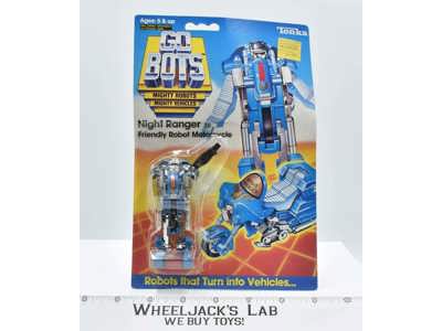 Night Ranger Friendly Robot Motorcycle MOSC NEW Gobots 1984 Tonka Action Figure