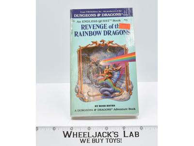 Revenge of the Rainbow Dragons Dungeons &amp; Dragons Endless Quest Book #6 1983