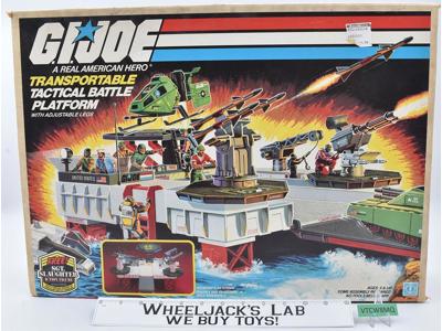 Transportable Tactical Battle Platform G.I. Joe 1985 Hasbro NEW MISB SEALED
