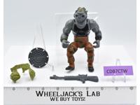 Rocksteady SOFT HEAD Teenage Mutant Ninja Turtles TMNT 1988 Playmates Figure