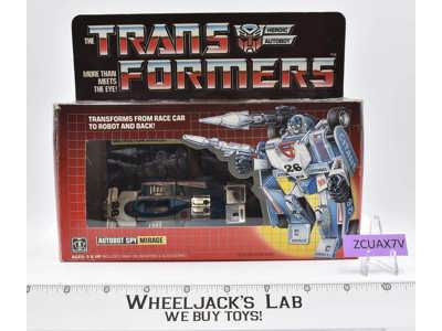 Mirage 100% Complete Boxed 1984 Vintage Hasbro G1 Transformers Action Figure