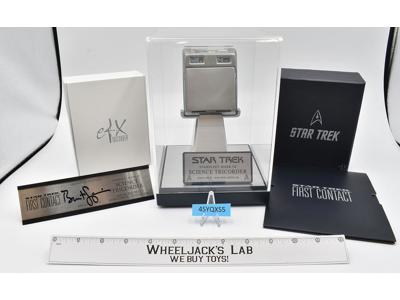 Science Tricorder Mark IX Star Trek eFX Collectibles Brent Spiner Signature Ed.