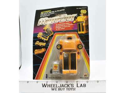 Dump Truck Zee Moto-Bot NIB NEW Intex 1984 Robot Vintage Action Figure