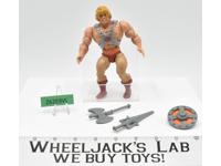 He-Man 100% Complete He-Man Masters of the Universe MOTU 1982 Mattel