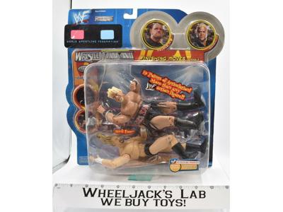 Triple H &amp; Rikishi 7" Finishing Moves 2001 Jakks Pacific Wrestling Figure