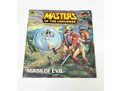 He-Man Masters of the Universe Mask of Evil Book by John Hughes Golden Book