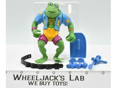Genghis Frog 100% Complete 1989 Teenage Mutant Ninja Turtle Vintage Playmates
