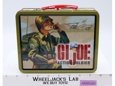GI Joe Action Soldier Mini Metal Lunch Box 1998 Hasbro