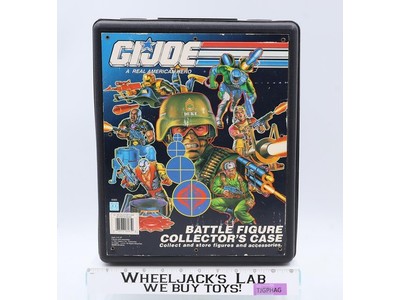 Battle Figure Collector's Case GI Joe 1991 Hasbro Vintage Storage Carry Case