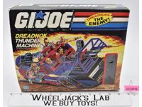 Dreadnok Thunder Machine &amp; Thrasher W/ Box G.I. Joe 1986 Hasbro Vintage Vehicle