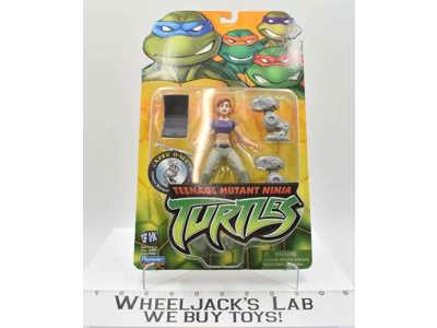 April O'Neil Teenage Mutant Ninja Turtles Playmates Toys 2003 NEW MOSC