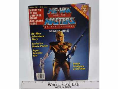 He-Man Masters of the Universe Summer 1987 Magazine