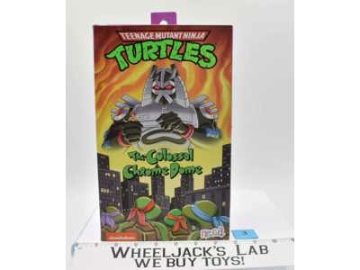 The Colossal Chrome Dome 10" #3 TMNT NEW MISB 2021 Neca Nickelodeon