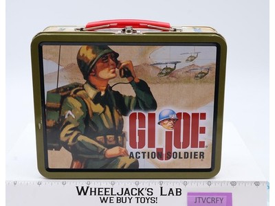 GI Joe Action Soldier Mini Metal Lunch Box 1998 Hasbro