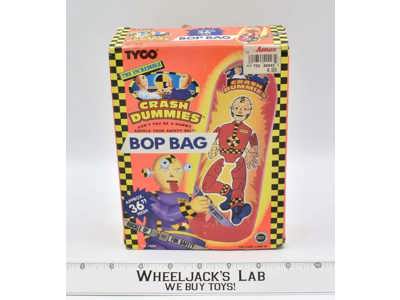 Bop Bag The Incredible Crash Dummies 1992 Tyco NEW SEALED MISB