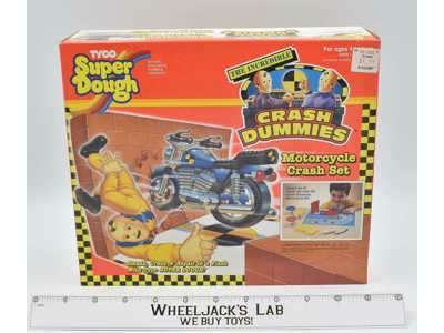 Super Dough Motorcycle Crash Set The Incredible Crash Dummies 1992 Tyco NEW
