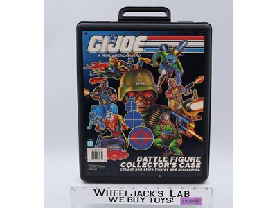 Battle Figure Collector's Case GI Joe 1991 Hasbro Vintage Storage Carry Case