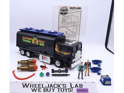 Outlaw Miles Mayhem Hash Gorey 100% Complete 1986 MASK M.A.S.K. Kenner Figure