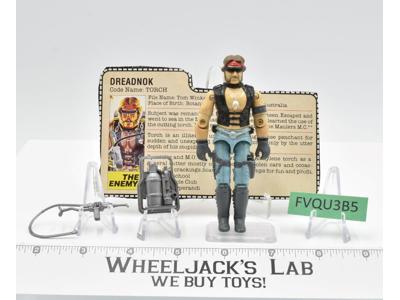 Torch V1 100% Complete G.I. Joe 1985 Hasbro Vintage Action Figure