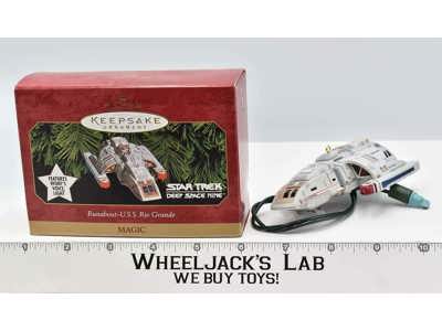 Runabout U.S.S. Rio Grande MAGIC Star Trek MIB 1999 Hallmark Keepsake Ornament