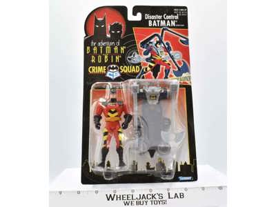 Disaster Control Batman MOSC NEW The Adventures of Batman and Robin Kenner 1996