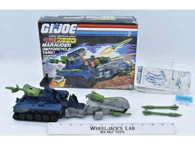 Marauder Battleforce 2000 100% Complete 1987 GI Joe Hasbro Vintage Vehicle ARAH