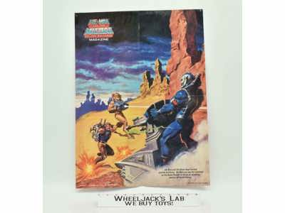 He-Man Masters of the Universe Magazine Poster 17 1986 22x16 Mattel Vintage