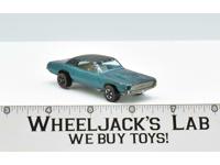 Custom T-Bird Aqua Hot Wheels 1967 Redline Mattel Vintage RL