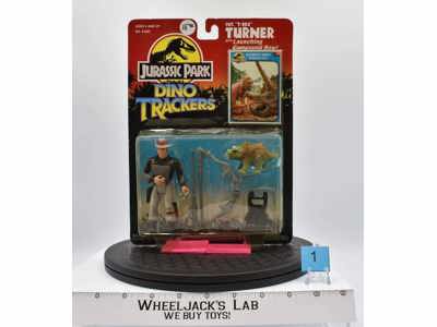 SGT. "T-Rex" Turner #1 Jurassic Park Dino Trackers 1993 Kenner NEW MOSC SEALED