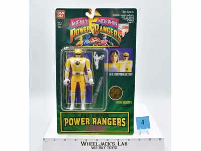 Trini #4 Auto Morphin NEW MOSC Mighty Morphin Power Rangers 1994 Bandai