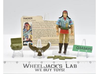 Spirit Tracker V1 100% Complete G.I. Joe 1984 Hasbro Vintage Action Figure