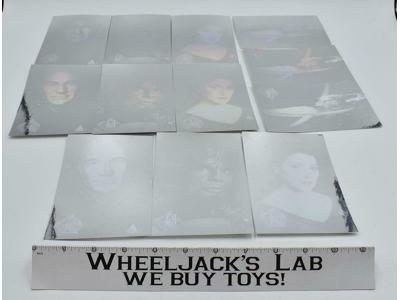 Lot of Star Trek The Las Vegas Experience 2002 Holographic Post Cards Unused