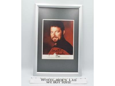 Commander William Riker Star Trek Next Gen. Jonathan Frakes AUTOGRAPHED Picture