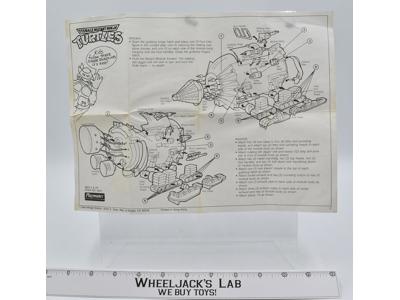 Teenage Mutant Ninja Turtles Blueprint ONLY 1990 Mutant Module 5624