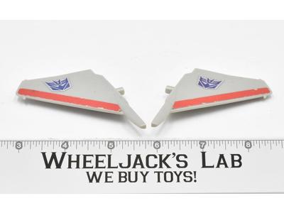Starscream Large Wings W/Sticker 1984 Vintage Hasbro G1 Transformers