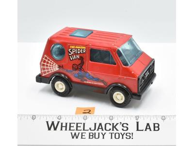 The Amazing Spidervan #2 1984 Buddy L Corp. Marvel Comics Toy Car