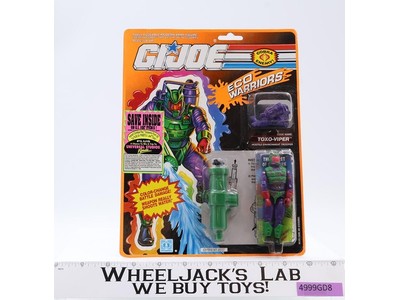 Toxo-Viper GI Joe Eco Warriors 1990 Hasbro Vintage Figure MOSC SEALED NEW