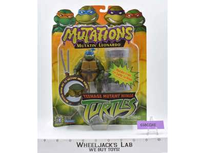 Mutatin' Leonardo Teenage Mutant Ninja Turtles TMNT Mutations Playmates NEW MOSC